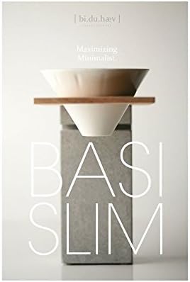 [ bi.du.haev ] biduhaevBASI Coffee Stand Hot Brew Coffee Dripper/Maker Extrusive Rock/Concrete