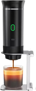 caveman Portable Wireless Electric Espresso Coffee Machine For Travel &ampCar &ampHome Camping Coffee Maker 3-in-1 Capsule Powder Coffee Maker