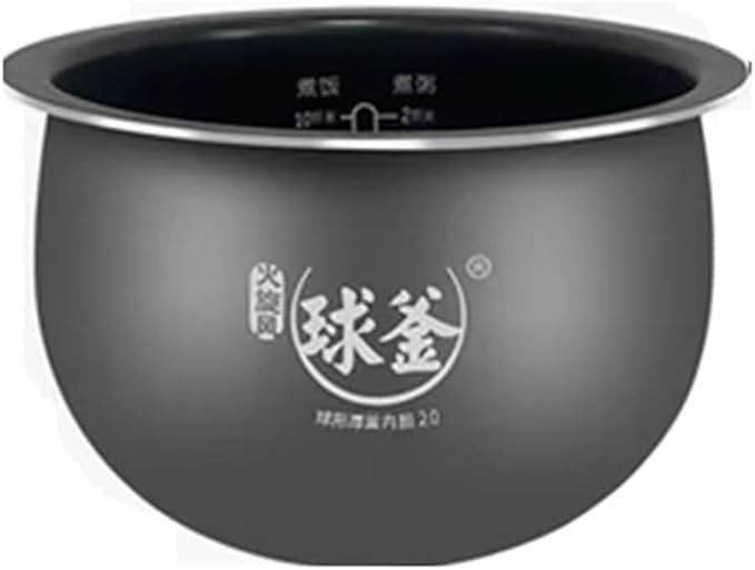 Electric Rice Cooker Inner Pot Compatible for SUPOR Electric Pressure Cooker Inner Pot 2.5L/3L/4L/5L/6L Non Stick Pot Inner Pot (Multiple Kind 3 (5L))