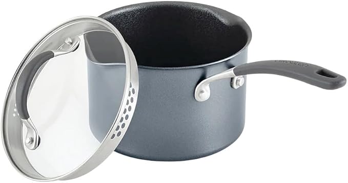 Circulon A1 Series with ScratchDefense Technology Nonstick Induction Cookware/Pots and Pans Set 9 Piece Graphite