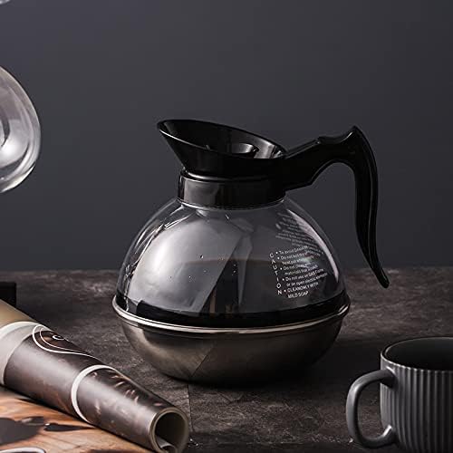 Kettle Stainless Steel Coffee Maker French Press Coffee Machine Double-Wall Insulated Coffee Pot 1800ml Coffee Pot