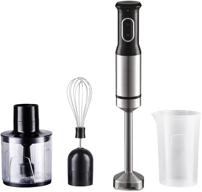 Professional Multi-purpose Mixer Cup Commercial Immersion Stainless Steel Blender Kitchen Hand Stick Blender Sets Hand Held Electric Mixer
