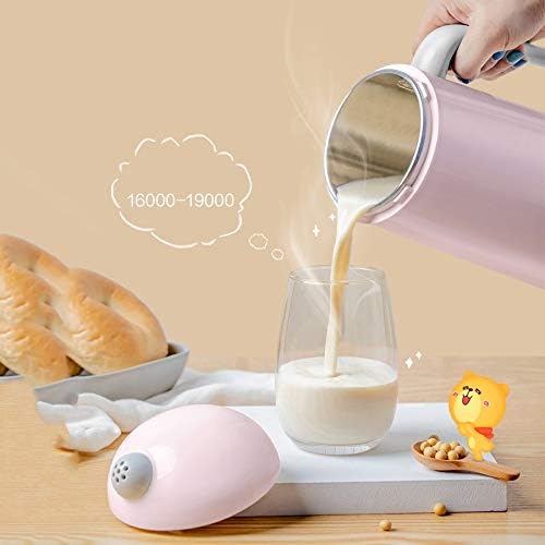 Soymilk Machine Mini Electric Heating SOYA-Bean Milk Juicer Stir Rice Paste Maker Soymilk Maker Filter-Free 350ml