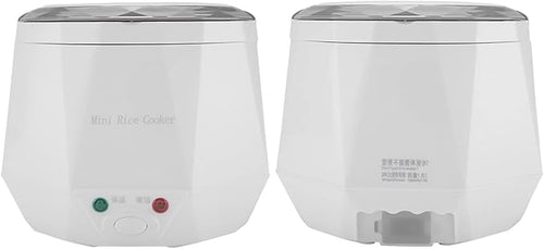 1.6 Liter Truck Rice Cooker Portable Food Steamer Portable Rice Cooker 24V 140W Electric Food Steamer Hot Rice Anytime For Truckers (white)
