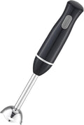 Immersion Blender with Electric Design 38x6.5cm Soup Puree Mixer Multi-Purpose Food Blender Ergonomic Grip for Soups Sauces Milkshakes and Dressings
