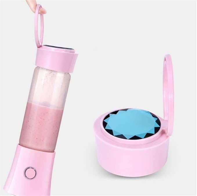 Portable Blender Cordless Portable Blender for Shakes and Smoothies Handheld Blender with USB Rechargeable BPA-Free Perfect for Baby Food Travel Gym (Color : White)