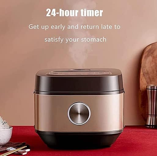 Multifunctional Rice Cooker Household 3/4/5l Removable Non-Stick Inner Pot Large Capacity 900w Rice Cooker (5l) (4l)