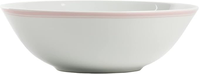 10 Strawberry Street Coupe Double Line 12 Pc Pink Dinnerware Set Misty RoseSM-1200-CP-P