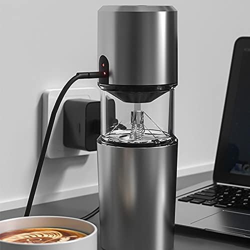 Portable Coffee Maker Multifunction Mini Electric Espresso Grinder Machine Stainless Steel Rechargeable