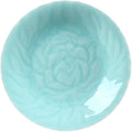 Plates Dinnerware 8 inches Celadon Dish with Penoy Microwave and Dishware Safe(set of 4)