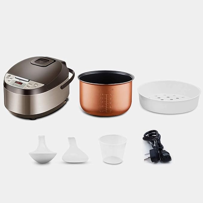 Rice Cooker Household 24 s Appointment 5L-860W Smart Insulation Multifunctional Rice Cooker with Steamer for 5-8 People