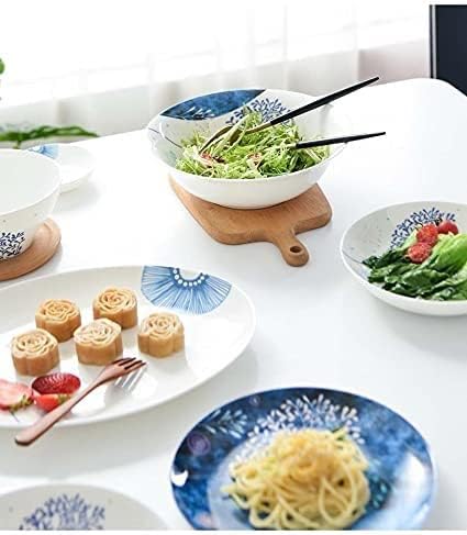 Ceramic Dinnerware Set 32 Piece Kitchen Tableware Dishware Plates Bowls Plate Set