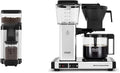 Technivorm Moccamaster 49520 KM5 Burr Coffee Grinder Polished Silver &amp 53941 KBGV Select 10-Cup Coffee Maker Polished Silver 40 ounce 1.25l