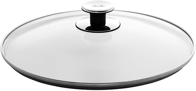 Fissler Comfort 12.6 Inch Glass Lid Full View Cooking