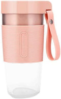 Personal Blender Making Shakes and Smoothies BPA Free Portable Travel Bottle - Dishwasher Safe(Pink)