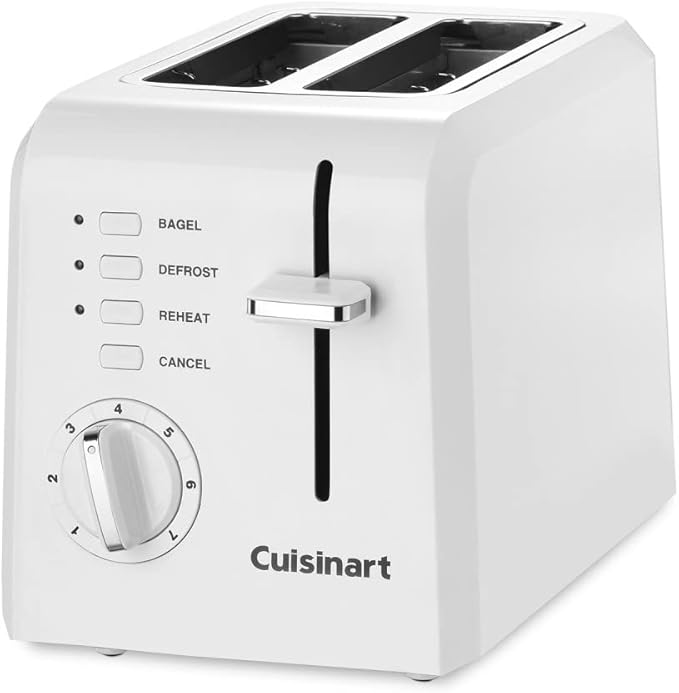 Cuisinart 2-Slice Toaster Oven and Round Classic Stainless Steel Waffle Maker Bundle
