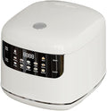 10-in-1 Rice CookerMultifunctional for RiceTitanium Inner Pot Induction Heating Rice CookerLow Sugar Digital SteamerDurable Nonstick Inner Pot24H Timer &amp Auto Keep Warm (White)