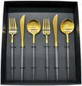 Cutipol GOA Black Gold Dinner Set