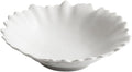 Thcbme 白色陶瓷异形碗家用拌面碗 Ceramic Dish Set 斗笠碗小吃碗凉皮碗菜碗/Ceramic Dinnerware SetsPlates and Bowls/7.6英寸珊瑚碗