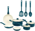 12-piece non-stick aluminum alloy cookware set