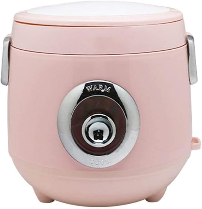 Portable Rice Cooker Electric Food Warmer Mini Multicooker With Keep-Warm Function Premium Quality Inner Pot Spatula