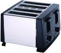 4 Slice Toaster - Black