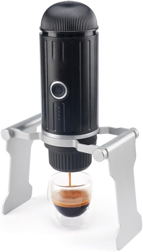 Portable Coffee Maker With USB Charging For Travel Camping Office Or Car Use - Espresso Machine Compatible With On-the-Go Lifestyle(b)