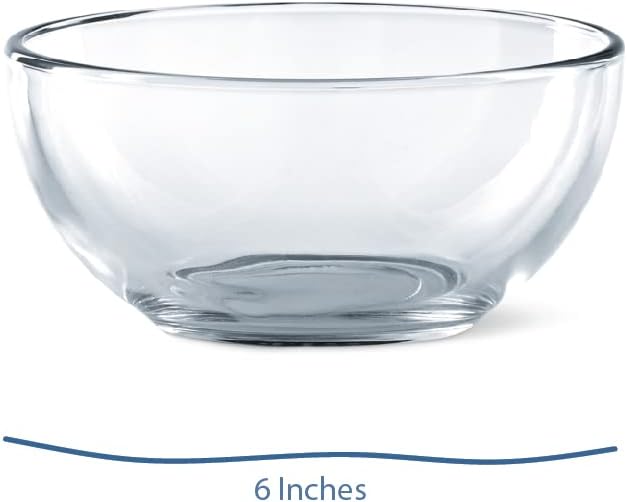 SEDLAV Round Clear Glass Dinnerware Set (12 Pieces)