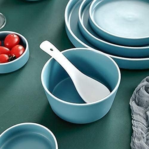Dinner Set for Family Party Hotel Restaurant Nordic Style Dinnerware Set Chinese Tableware Set Creative Ceramic Dishes Set European Style China Dinner Set Service for 6