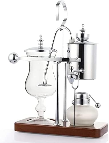 Coffee Maker Home Business Creative Manual Coffee Machine Coffee Pot Set Coffee Machine Manual Two Colors Optional Coffee Machine (Silver A)