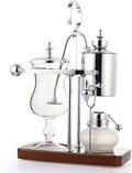 Coffee Maker Home Business Creative Manual Coffee Machine Coffee Pot Set Coffee Machine Manual Two Colors Optional Coffee Machine (Silver A)