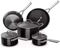 Ninja Foodi Never Stick 9pc Nonstick Cookware Set (9 Black)