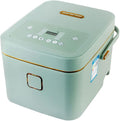 Home 3L Multifunctional Rice Cooker - 550W Touch Panel Pressure Cooker Smart CookwareGreen
