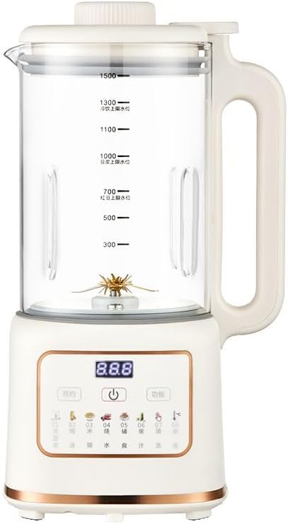 50oz Nut Milk Maker Machine for Homemade Almond Oat Soy and Plant-Based Milk - Automatic With Auto Clean Boil Water Delay Start Keep Warm