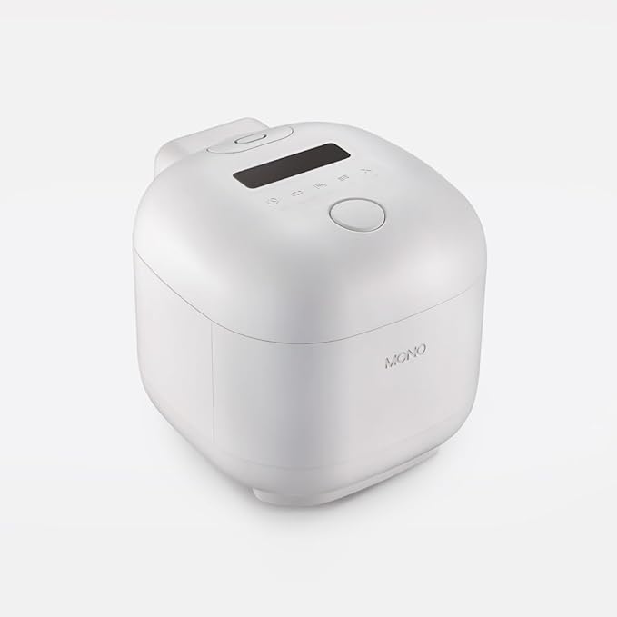 PN Poongnyun Micom Mono 6 Electric Rice Cooker White 6 Servings ETL Certified