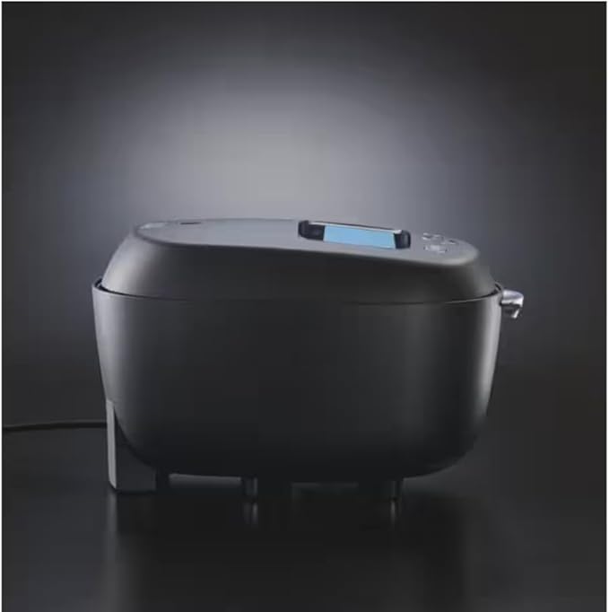 Tiger TIGER JRX-T060-KT Earthen Pot Pressure IH Jar Rice Cooker Freshly Cooked 100th Anniversary Model Earthen Pot Awabi Cooker 3.5 Cup Cosmo Black 100V