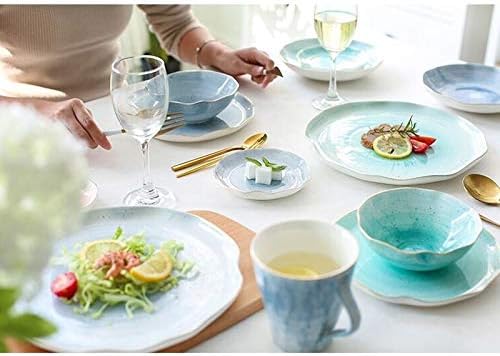 Elegant Dinnerware Set Dinner Plates Bowls Set Kitchen Dinnerware Set Bpa-Free Dishwasher Safe Best For Indoor And Outdoor PartyB
