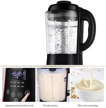 Multifunctional Super Quiet Heating Wall Breaking Machine Automatic Cleaning of Fruit Juicer Soymilk Machine(D)