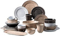 Dinnerware Sets - Luxury Gift Dishes Service Set Retro American Porcelain Tableware Set with Plates Bowls and Dish Ceramic Dinner Set for Home Kitchen and Dinning