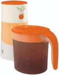 Mr. Coffee TM70AE Fresh Iced Tea Maker 3-Quart Amber Orange