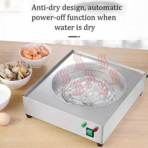 Electric Cantonese Rice Noodle Rolls Machine 2 Layer Stainless Steel Steamed Vermicelli Roll Steamer with 3 Steaming Tray - Easy and Efficient Cooking