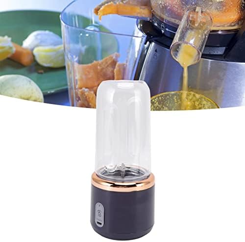 USB Size Blender 300ml Baby Food Shakes Food Processor Portable Blender with Lid for Travel and Outdoor
