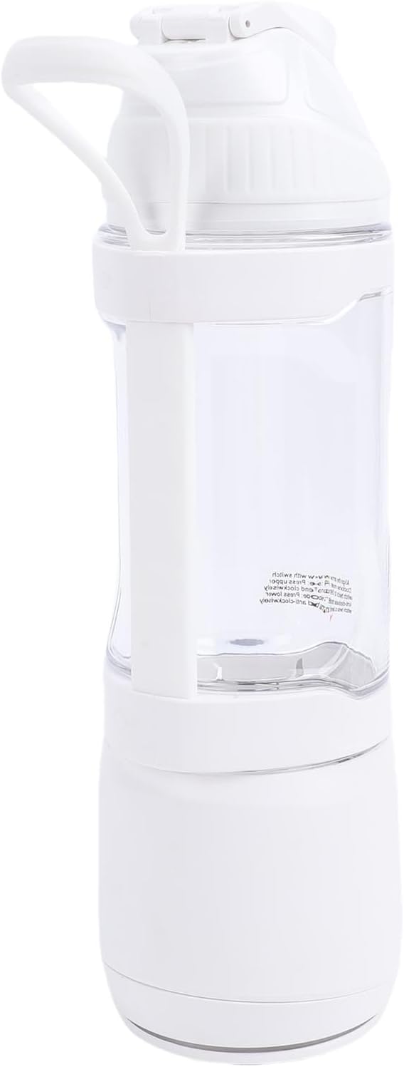 Portable Blender with 24oz Capacity 240W High Power Motor and Intelligent LED Display for Smoothies Shakes and Frozen Blending (700ml)