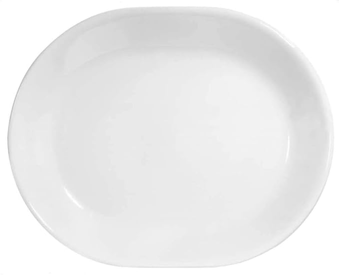 Corelle Vitrelle 38-Piece Service for 12 Dinnerware Set Triple Layer Glass and Chip Resistant Lightweight Round Plates and Bowls Set Winter Frost White
