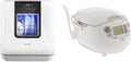 COMFEE' Countertop Dishwasher Bundle with Zojirushi 5-1/2-Cup Neuro Fuzzy Rice Cooker White