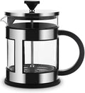 Press Coffee Maker Coffee Press CaffettiereCoffee Maker French Press Coffee Maker French Press Pot Stainless Steel Plunger with Filters French Coffee Press Heat Resistant Glass Coffee Maker Easy