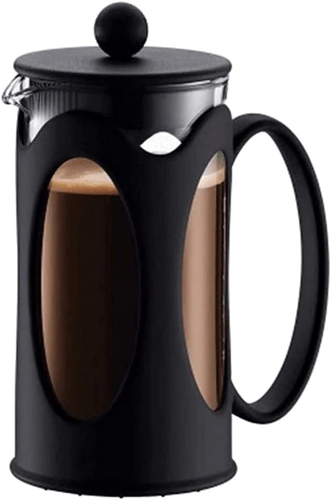 Press Coffee Maker Coffee Press CaffettiereCoffee Maker Coffee &amp Tea Maker Stainless Steel Heat Resistant Borosilicate Glass Coffee Press Superior Filtration Coffee Glass For Tea Coffee T