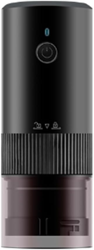 Portable Coffee Machine USB Charging Portable Small Coffee Bean Grinder Coffee Machine/Machine Coffee Bean Grinderfor Outdoor Travel Picnic(Black)