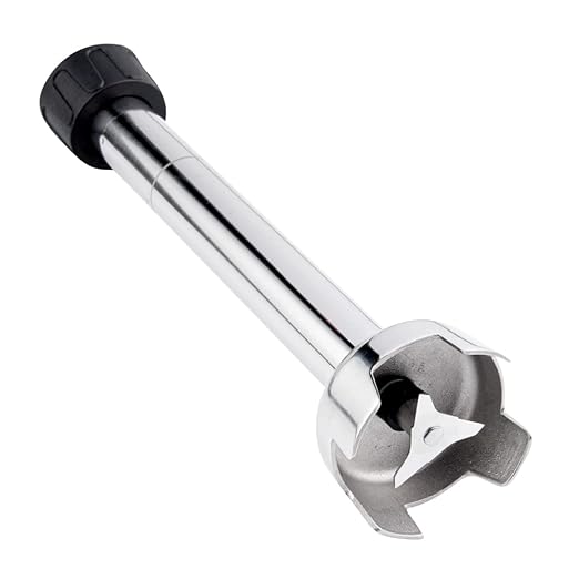 Restaurantware Hi Tek 7.7 x 4.3 x 16.3 inch Immersion Blender 1 Variable Speed Stick Blender - 1 Horsepower 750W Stainless Steel Immersion Hand Blender 110V