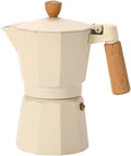 3/6 Cup 150/300ML Aluminum Coffee MakerPot Moka Geyser Makers Kettle Latte Stove Tools(3 Cups)